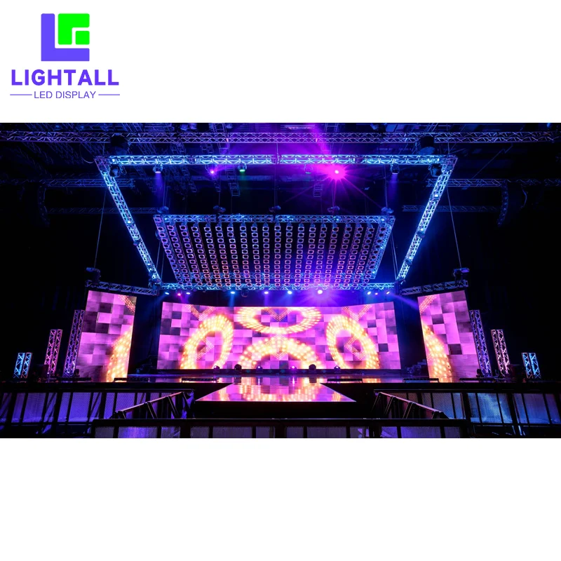 

Outdoor P3.91 500x1000mm Rental LED Screen Cabinet HD Video Wall for Stage Events and Advertising
