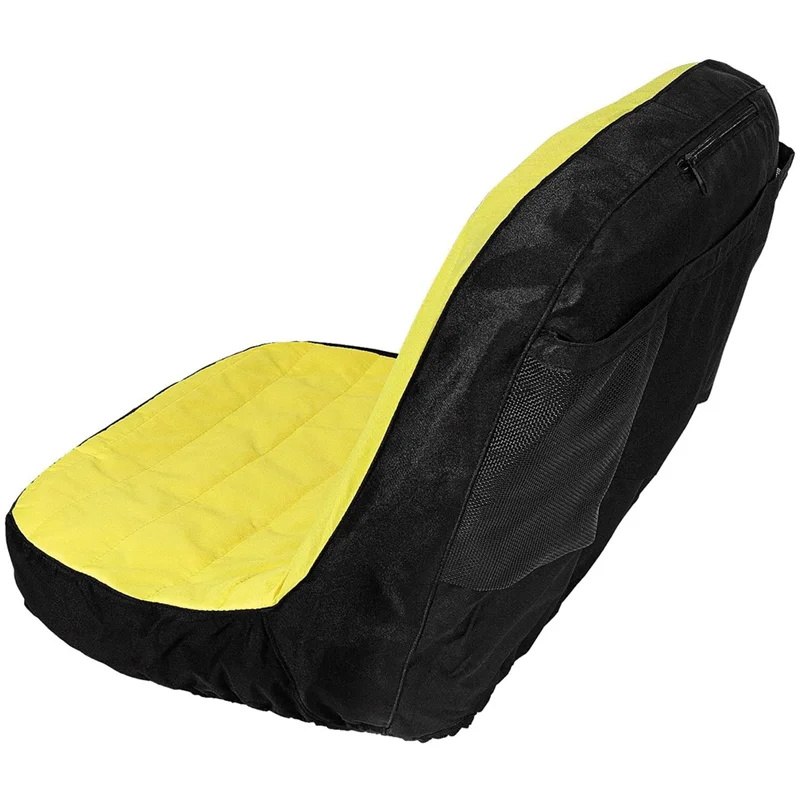 

LP92334 Upgrade Large Seat Cover Riding Mower Cushioned Seat Up To 18Inch High Parts For John Deere Mower & Gator, Comfortable