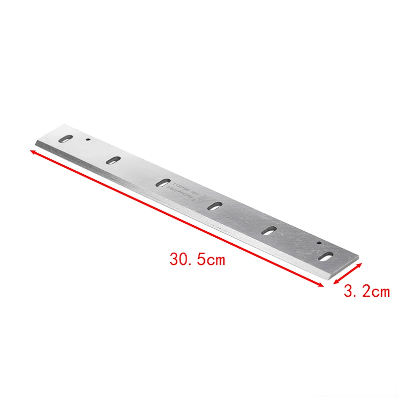 Imagem -03 - Lâminas de Faca Plaina 305x32x3 mm Lâmina Aço de Alta Velocidade Plaina Thicknesser Plaina para Makita 2012 2012nb Peças de Madeira Peças 12