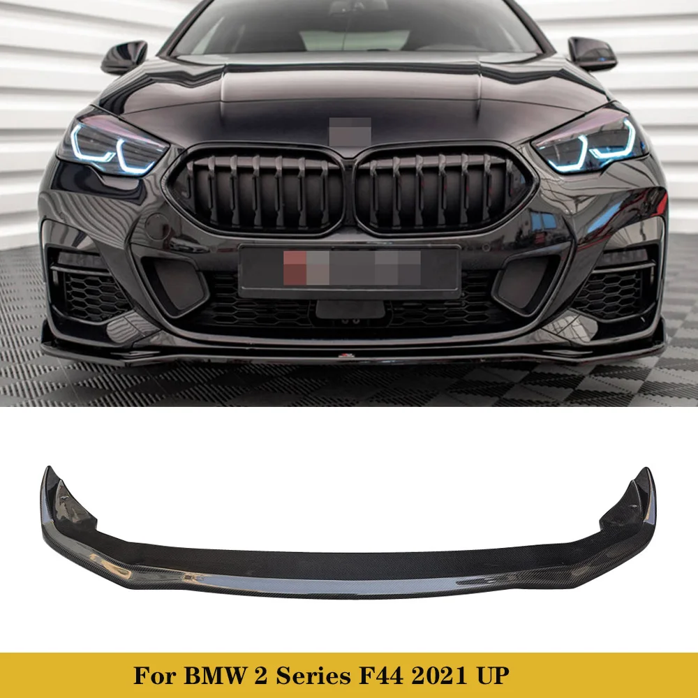 For BMW 2 Series F44 2021 UP Carbon Fiber Front Lip Bumper Spoiler Splitter Auto Tuning