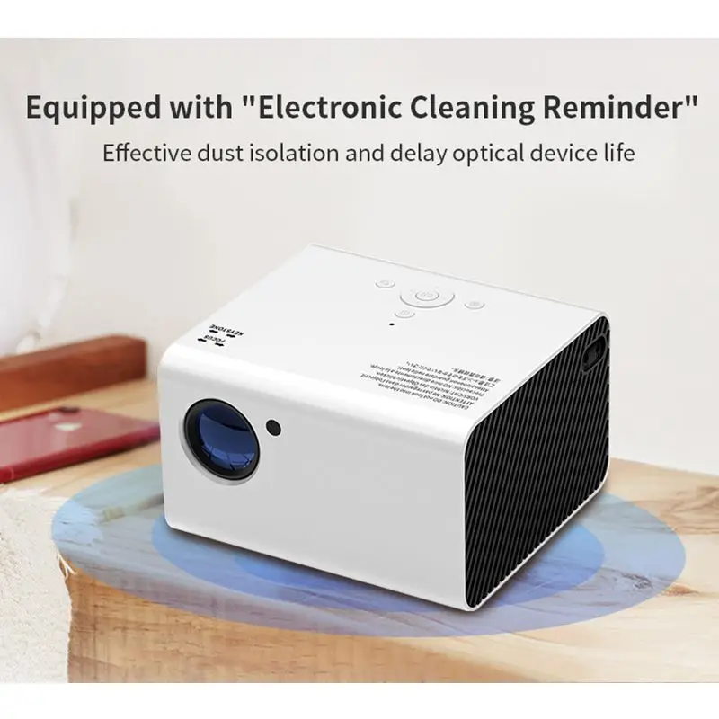 T10 4K Projector Full HD 1080P Brightness 700 ANSI Android 10.0 WiFi 6 Video Home Theater Projector Auto Focus