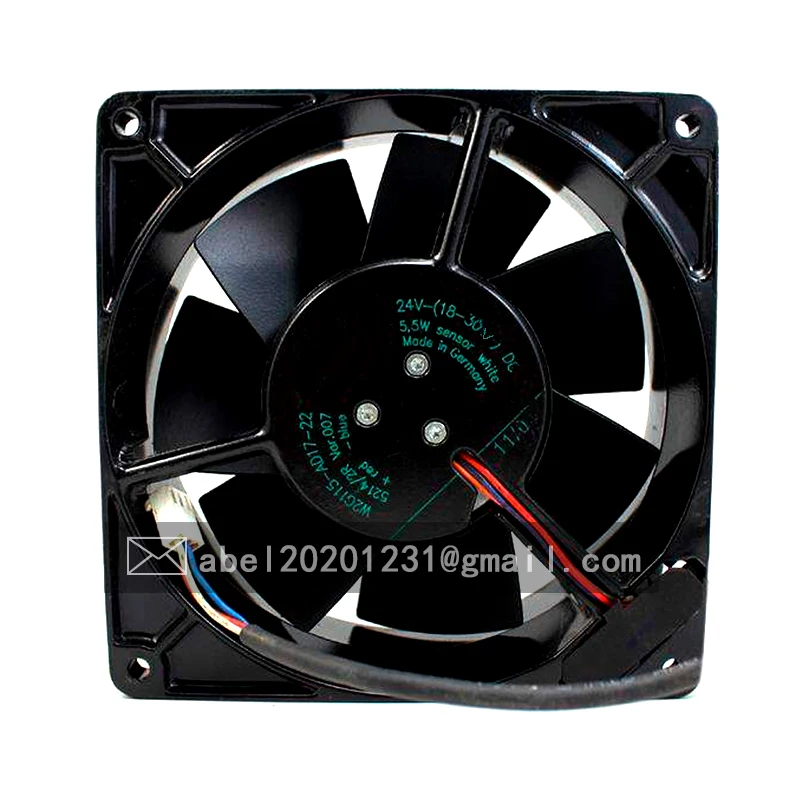 BRAND NEW ORIGINAL W2G115-AD17-22 W2G 115-AD 17-22 DC 24V 5.5W COOLING FAN 12738 127*127*38 MM