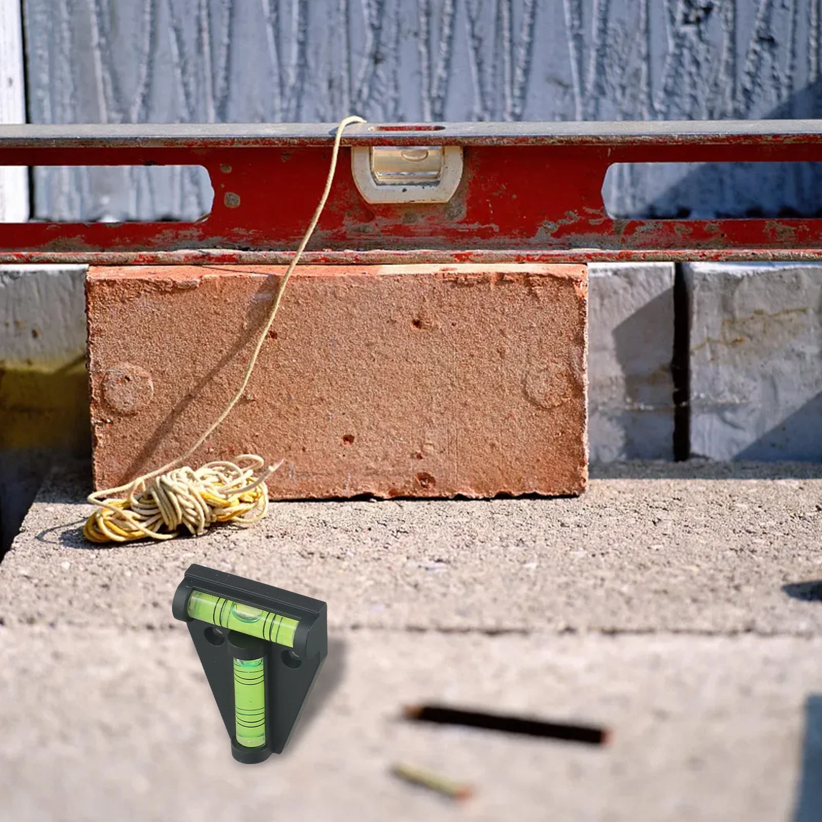 For Stair Handrails Black Triangle Level Flatness Easy Mounting Flexibility Portability Fluorescent Yellow-Green