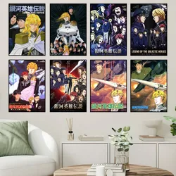 bilibili Legend of Galactic Heroes Poster Prints Wall Sticker Painting Bedroom Living Room Decoration Office Home Self Adhesive