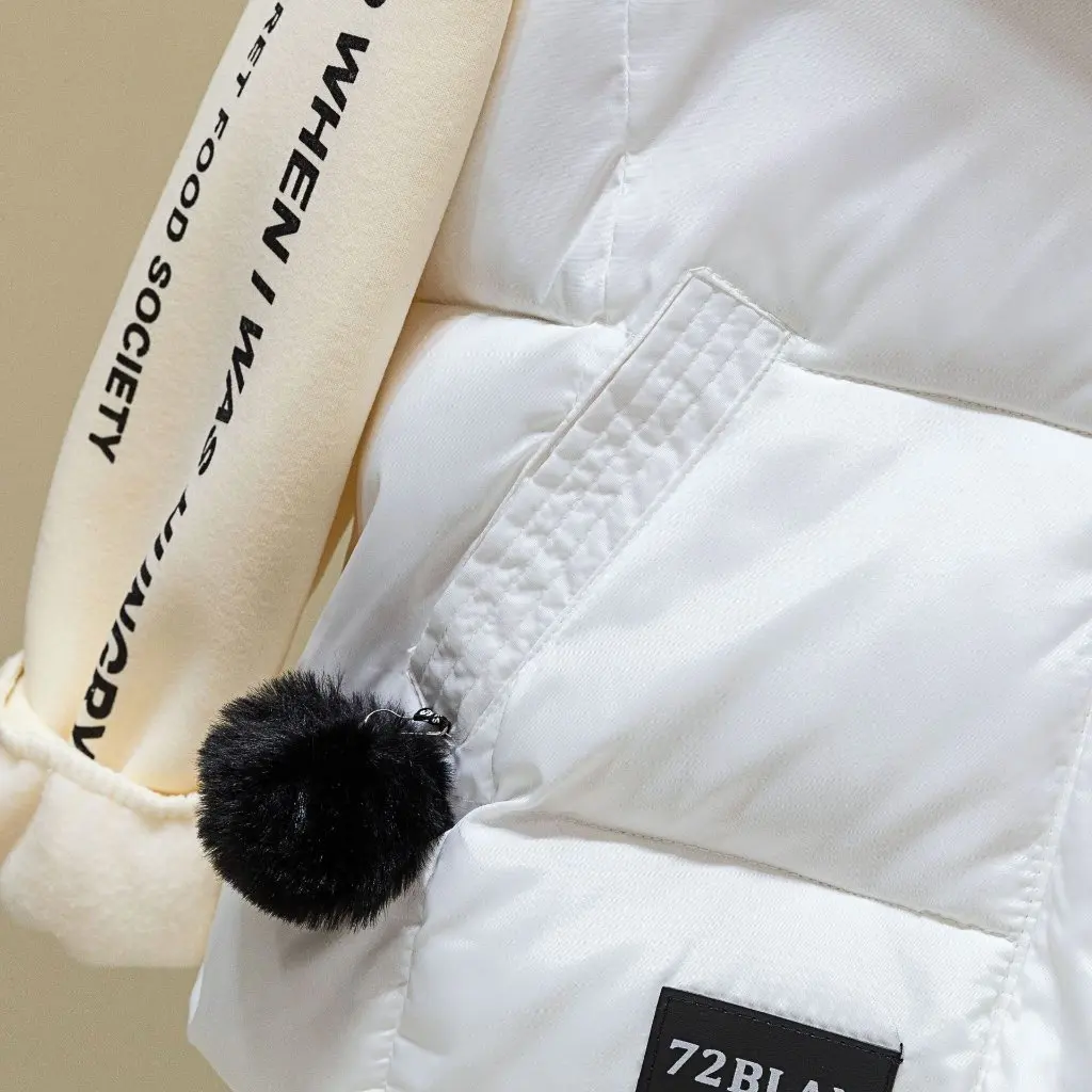 

Women's Cotton Vest Short Korean Style Spring Autumn Shoulder Coat