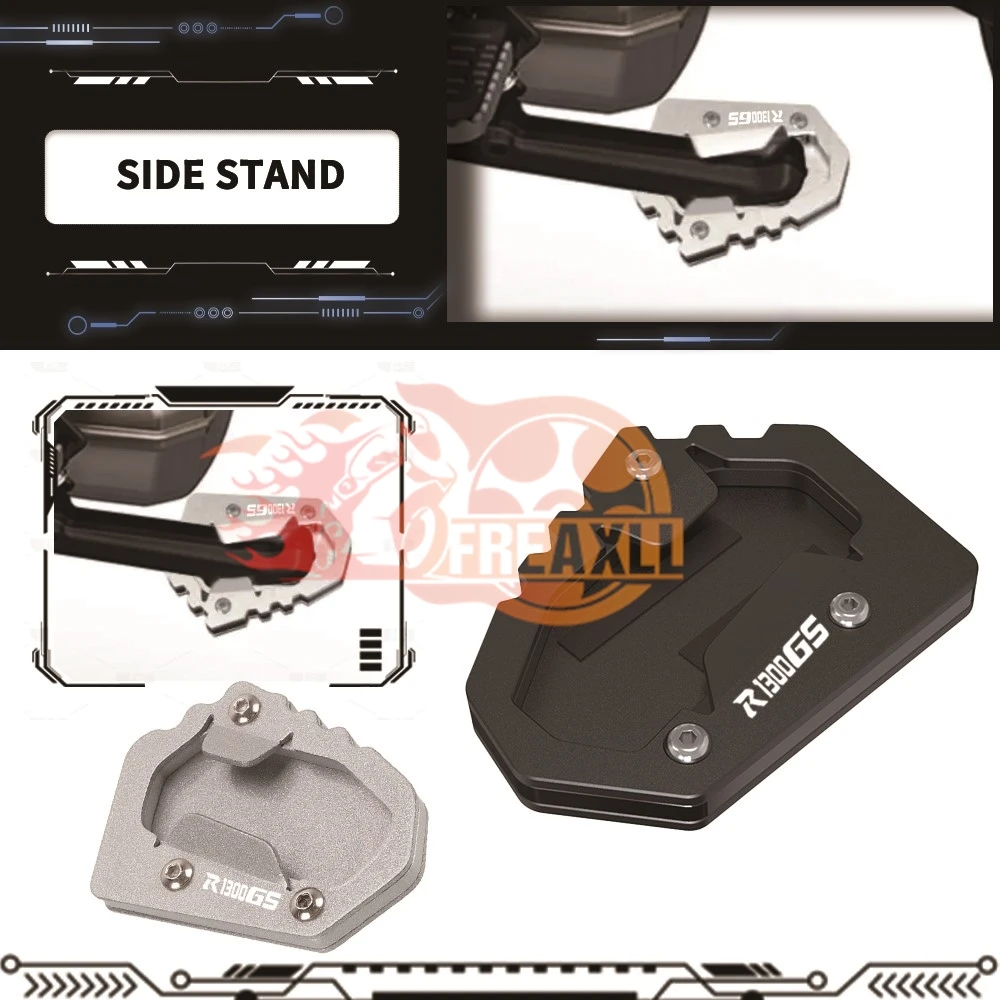 

ДЛЯ BMW R1300GS Adventure ADV R 1300 GS R1300 GS 2023 2024 2025 R1300 GS Мотоциклетная боковая подставка, удлинительная пластина R1300 GS GSA