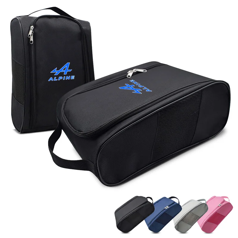 

For Alpine A290 GTS A110 Espace Koleos Captur Kadjar Austral Duster Lodgy Spring Car Logo Sneaker Large Storage Bag Accessories
