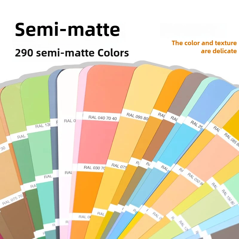 RAL Color Card Raul Standard Chart RAL-D9 Designer Compact Edition RAL-K7 Original Version Color Symphony Professional Reference