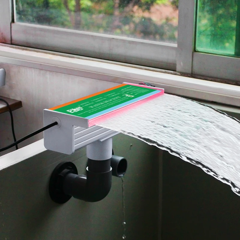 

STLF New Design Acrylic Raindrop & Waterfall Effect Pool Lights Garden Swimming Pools with Water Descent