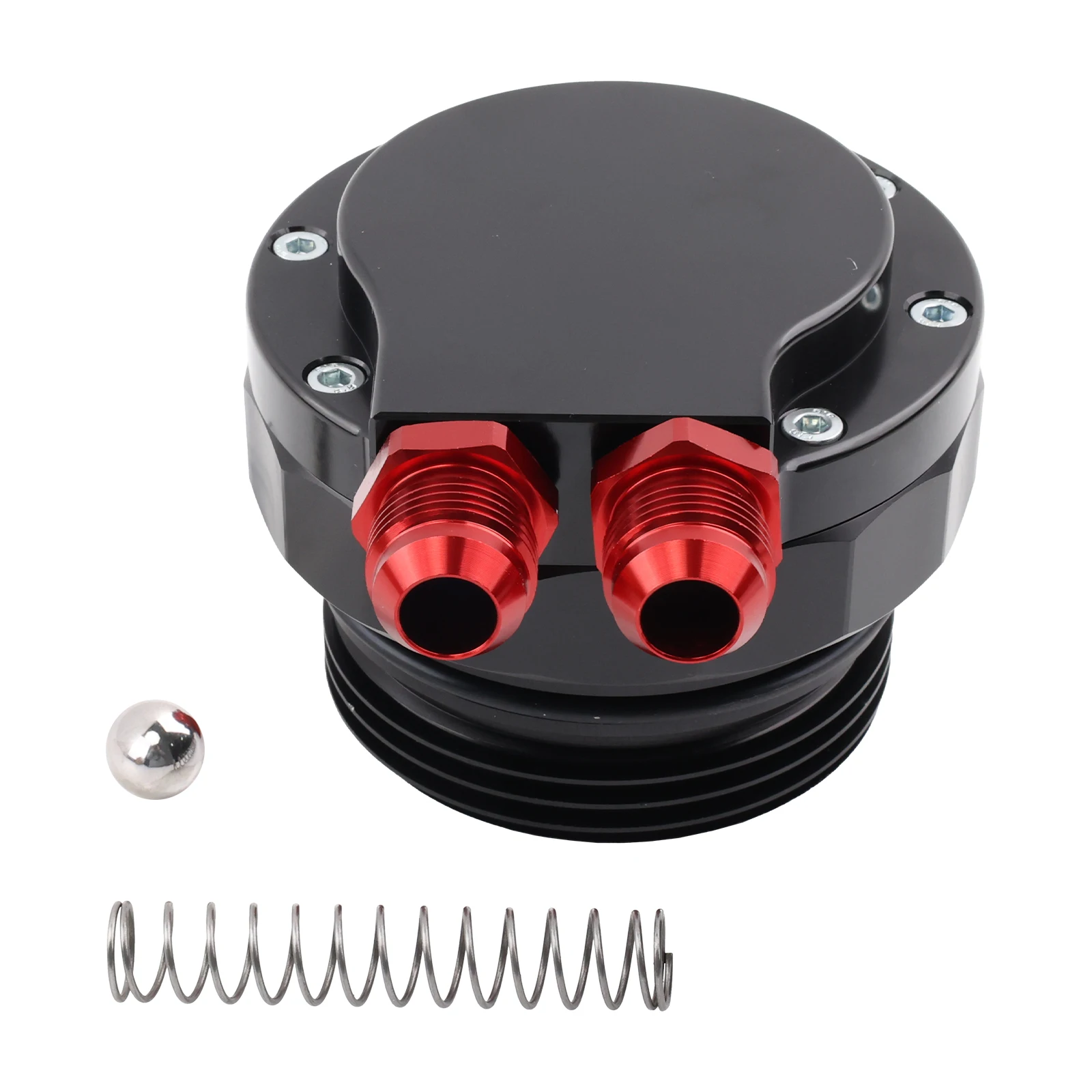 

Крышка масляного фильтра с фланцем масляного радиатора TDI 3,0 л для подключения к блоку двигателя