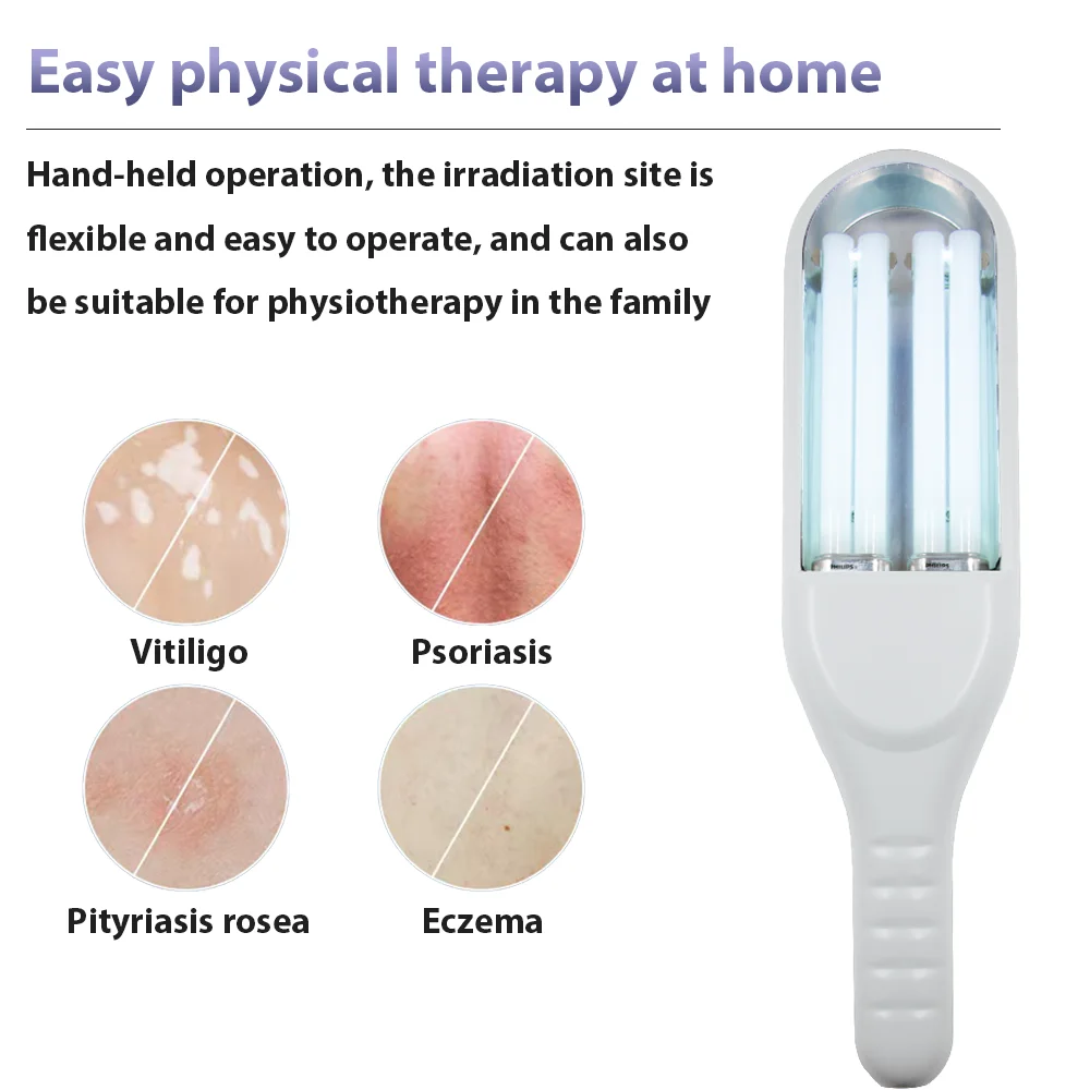 Uvb ランプ理学療法機器狭帯域光線療法乾癬ランプ医療光源 UV Led 311nm Uvb 白斑ランプ