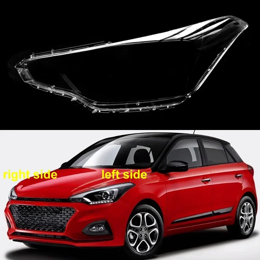 

Для Hyundai I20 2015 2016 2017 2018 корпус фары прозрачная маска крышка корпус фары плексиглас заменить оригинальные линзы