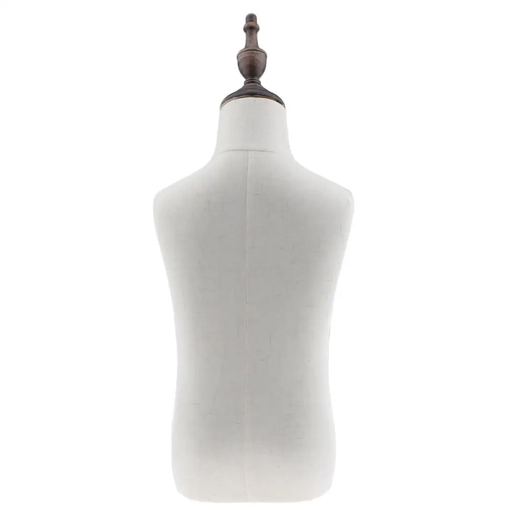 

Child Mannequin Dress Form Linen Torso Bust Clothing Display Sewing Dummy for Store Exhibition