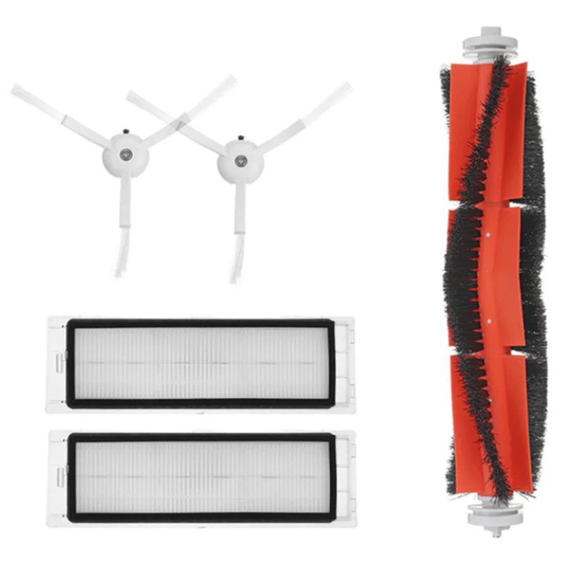 

AC93-2Set пылесос основная щетка фильтры боковые щетки аксессуары для швабры для робота-пылесоса Xiaomi Roborock