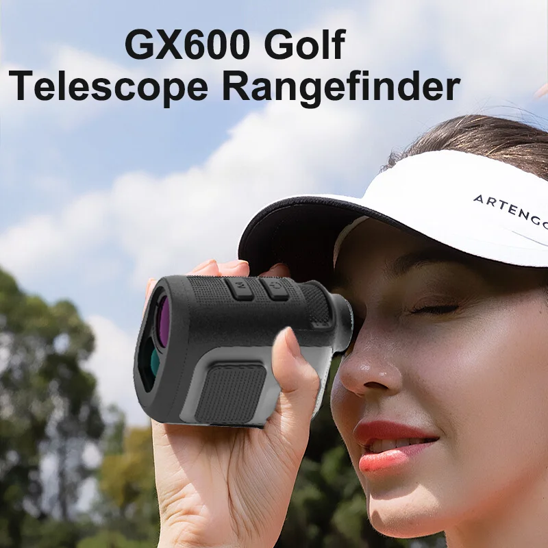 Range finder custom 600m with Slope touch screen digital golf Rangefinder hunting telescope laser rangefinder