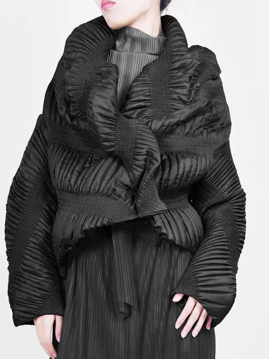 

Hanfu Sle, японский дизайн, хлопковая куртка, женская роскошная ткань больших размеров, легкая роскошная ткань, которую можно носить до 40 мех.