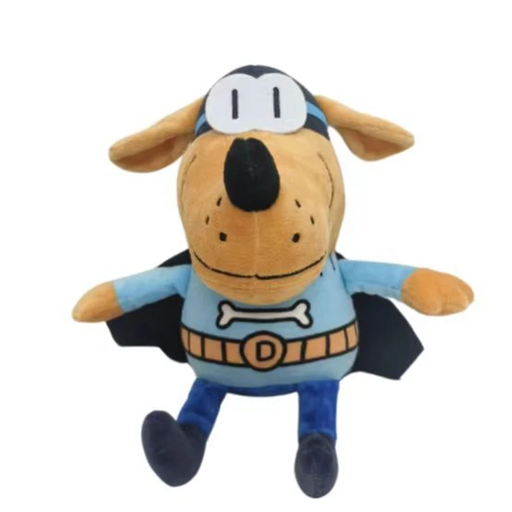 4style 25cm Dog Man Plush Toys Dogman Soft Stuffed Doll Cartoon Petey the Cat Puppy Chief Plushie Animals Figures Birthday Gifts view 4