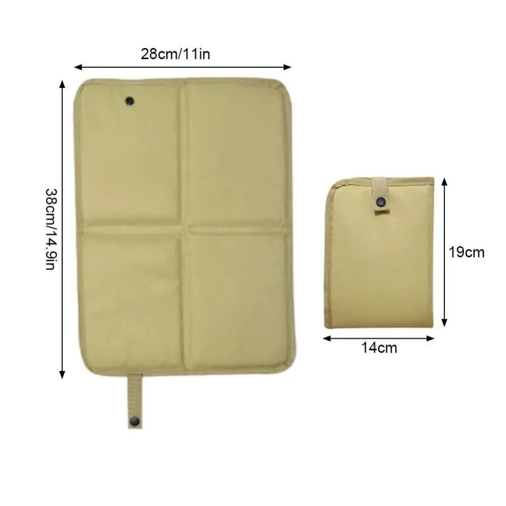 Outdoor Hiking Portable Oxford Cloth Foldable Moisture-Proof Seat Pad, Dirt-Proof Picnic Mat, Camping Heat-Insulating Beach Mat