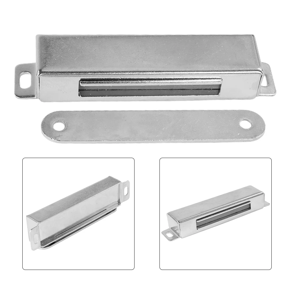 Cabinet Magnetic Catch Door Stops Hidden-Door Closer With Screw For Closet Cupboard Furniture Hardware 40kg Load Bearing