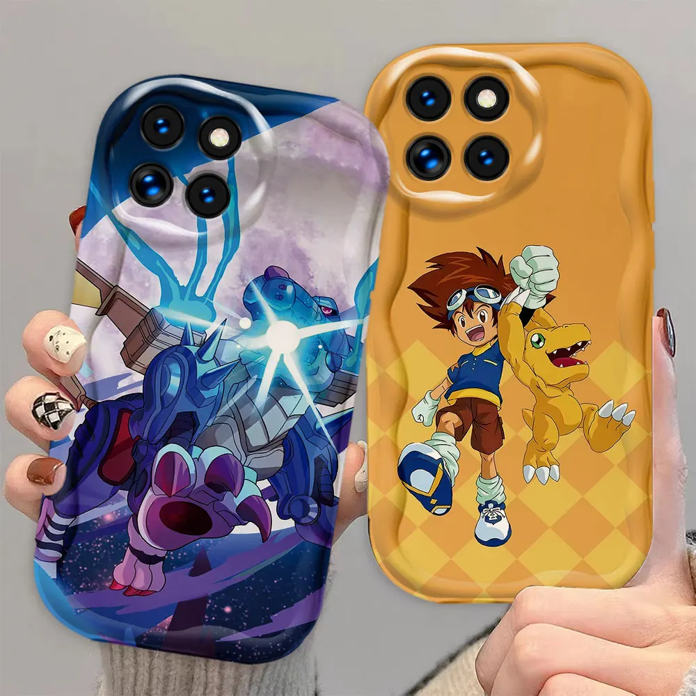 Anime Digital Monster Digimon Phone Case Cover For XIAOMI 14 12 12T 11 11S 11I LITE NE POCO C61 C31 M2 X2 PRO 5G