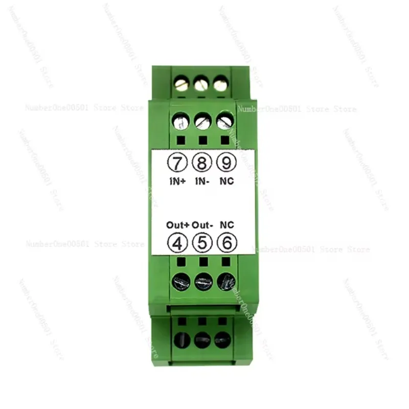 0-5kohm to 4-20mA Signal Transmitter Ohm to 10V Electronic Ruler Potentiometer Resistance to Analog Signal