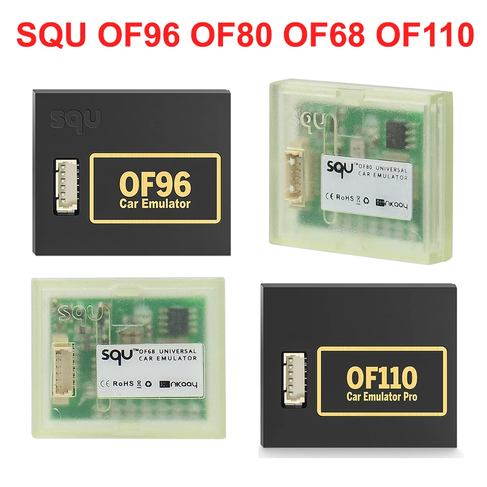 SQU OF96 OF80 OF110 Universal Car IMMO Emulator for B-enz for Opel/R-enault/B-MW/F-iat Tacho ECU Tuning Programmer Tool