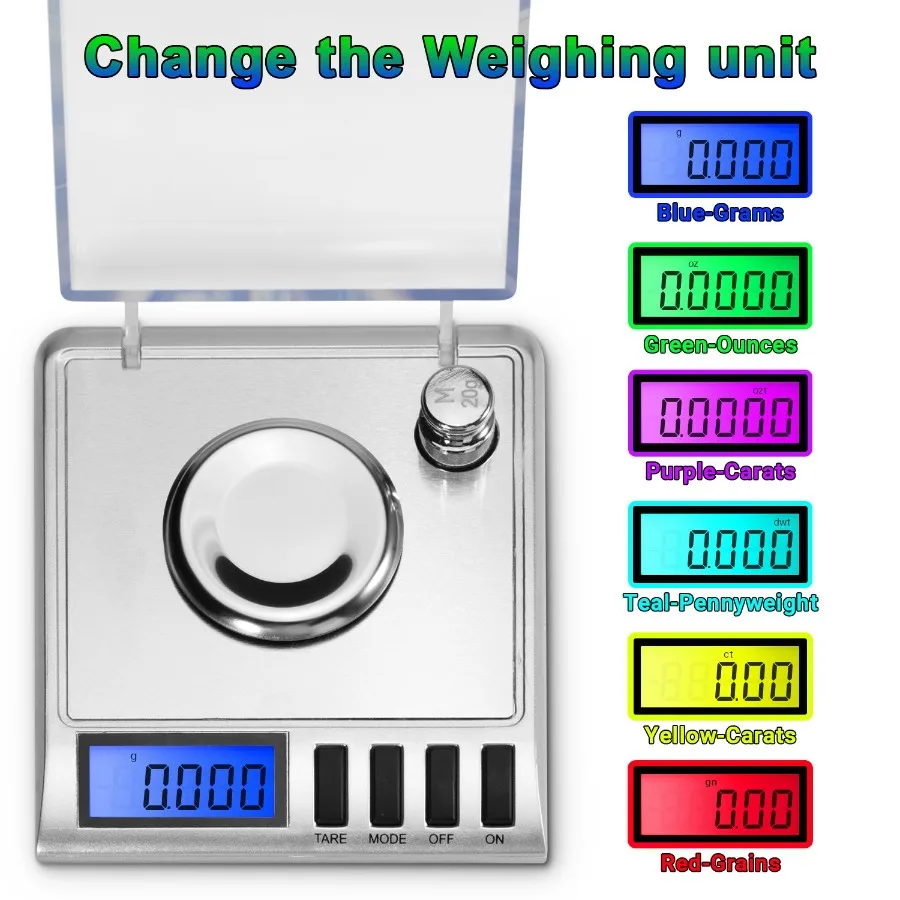 Báscula de miligramos de precisión GEMINI50BLK