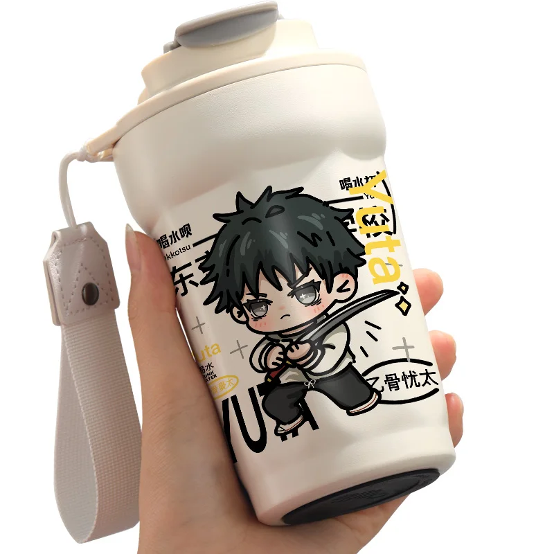 Anime Jujutsu Kaisen Okkotsu Yuta Cosplay  Vacuum Cup Stainless Steel High Appearance Level  Ambitus