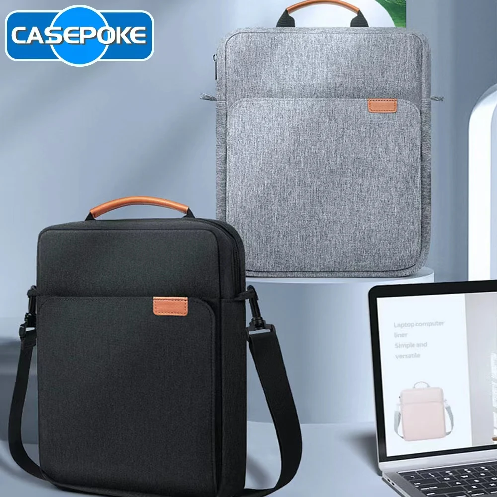 

2025 New 9-13in Universal Laptop Sleeve Bag For IPAD Samsung Xiaomi Keyboard Mouse Shockproof Cover Tablet Carrying Shoulder Bag