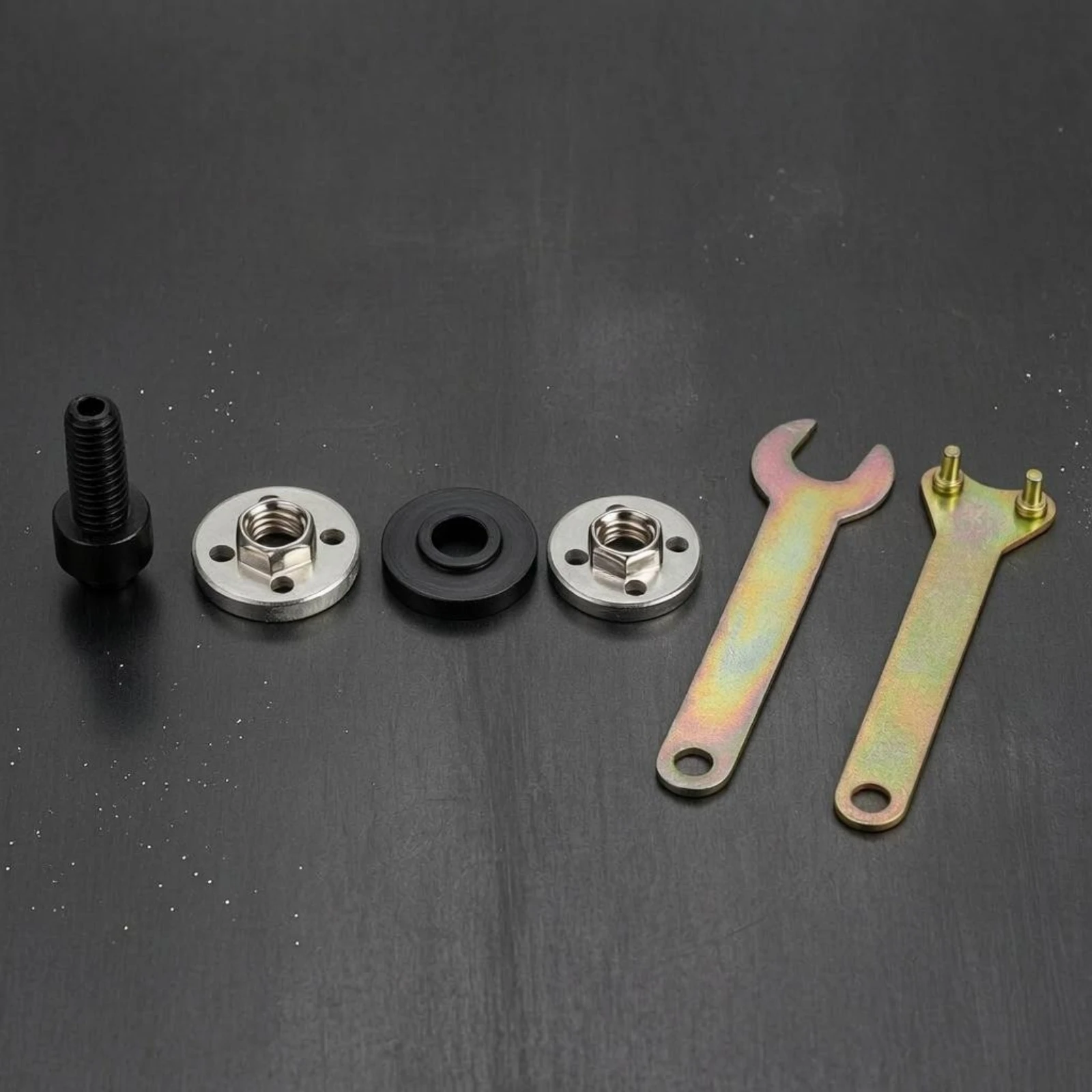 Drill Adapter Kit Iridescent Finish Threaded Connector Kit Hex-Shank Adapter Plated Metal Hex Socket Converter Circular Circular
