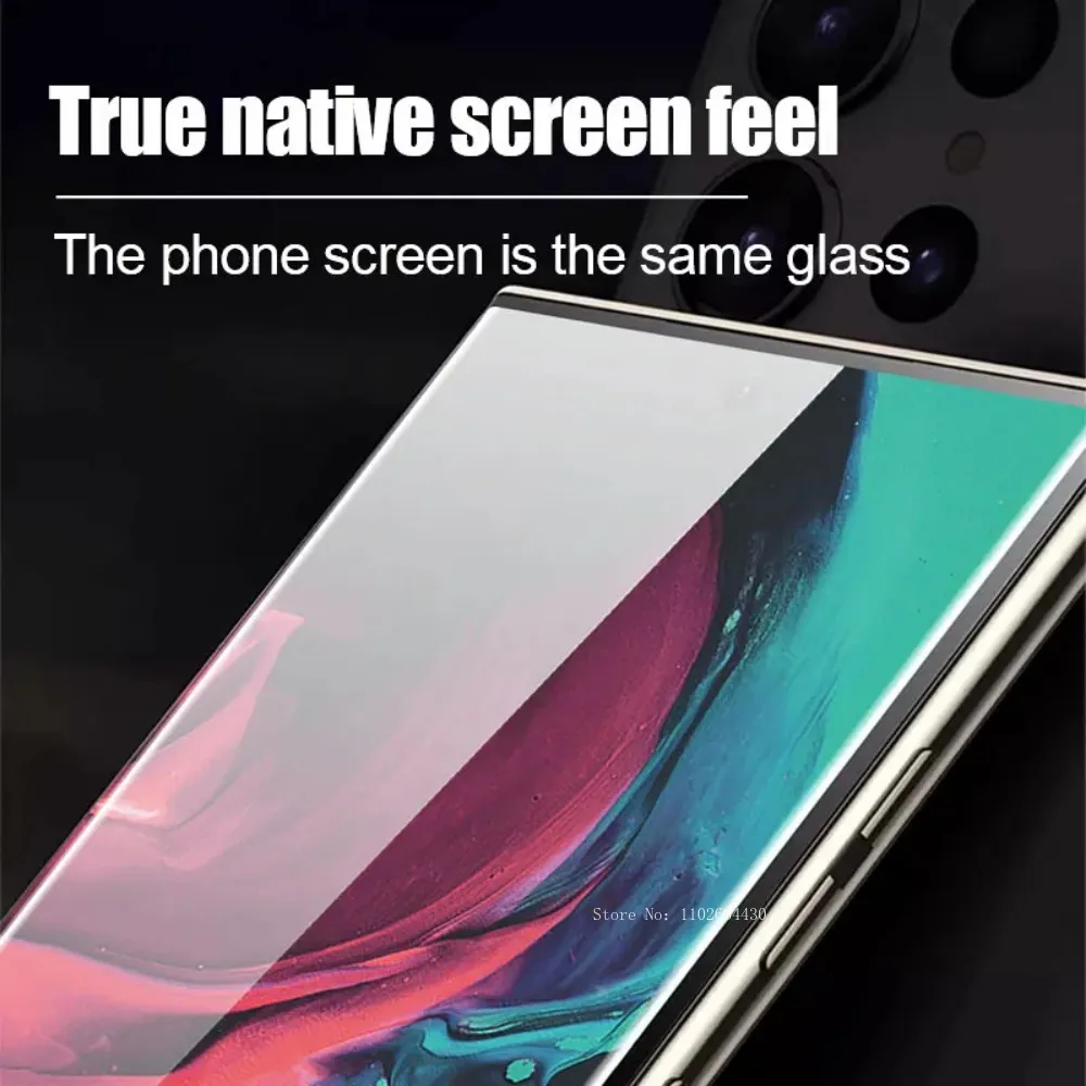 3Pcs Tempered Glass Protective Film for Samsung S24 Plus S23 Ultra S22 Glass Smartphone Screen Protector for Samsung S21 S20 S10