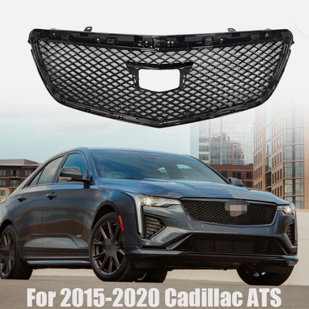 Voorbumper Grille Radiator Grille Grills Voor Cadillac ATS 2015-2020 Front Honingraat Mesh Auto Accessoires