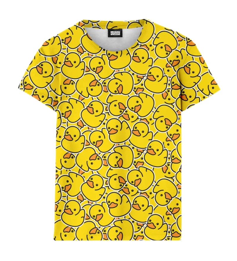 Summer Funny Duck T-Shirts Cartoon 3D Print Men Women Fashion Streetwear Oversized Short Sleeve T Shirt Kids Tees Tops Clothing