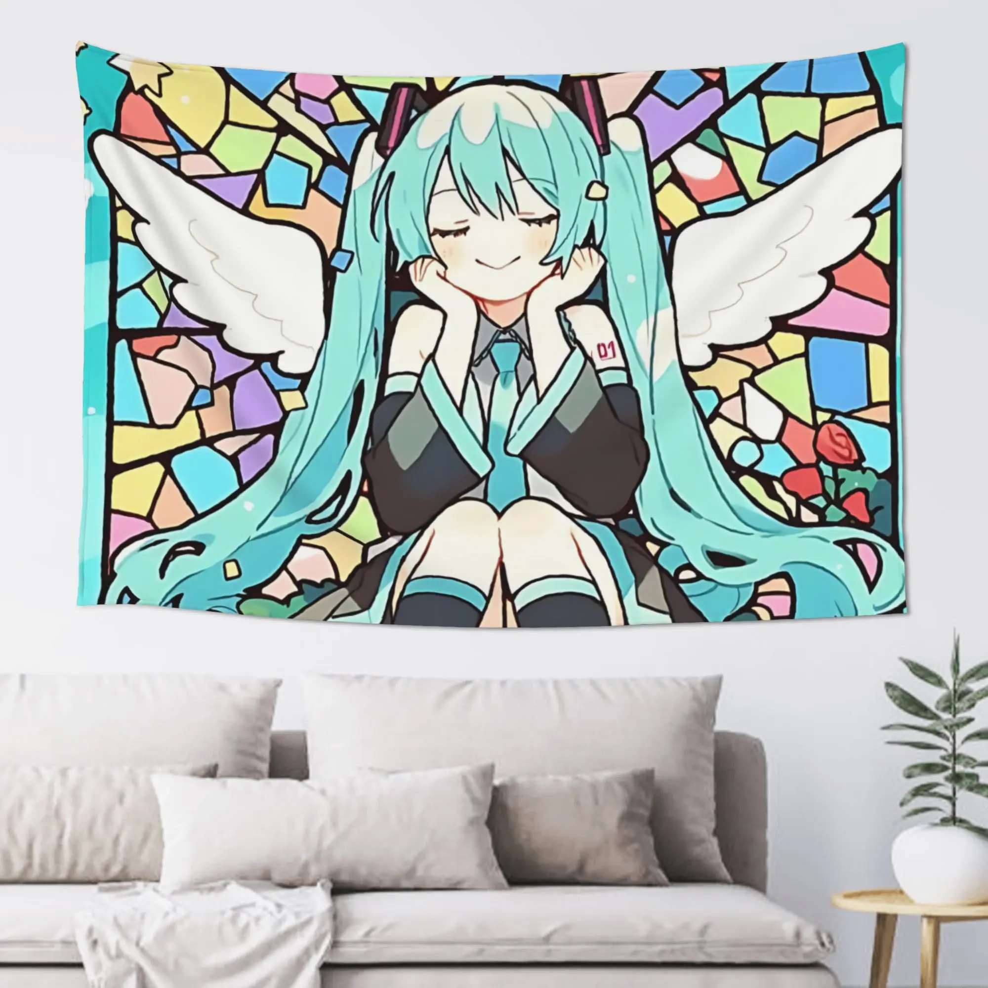 tapete-decorativo-com-a-imagem-de-hatsune-miku-no-estilo-«cutecore»-para-decorar-o-quarto-ideal-para-pendurar-na-parede-um-acessorio-moderno-para-o-ambiente
