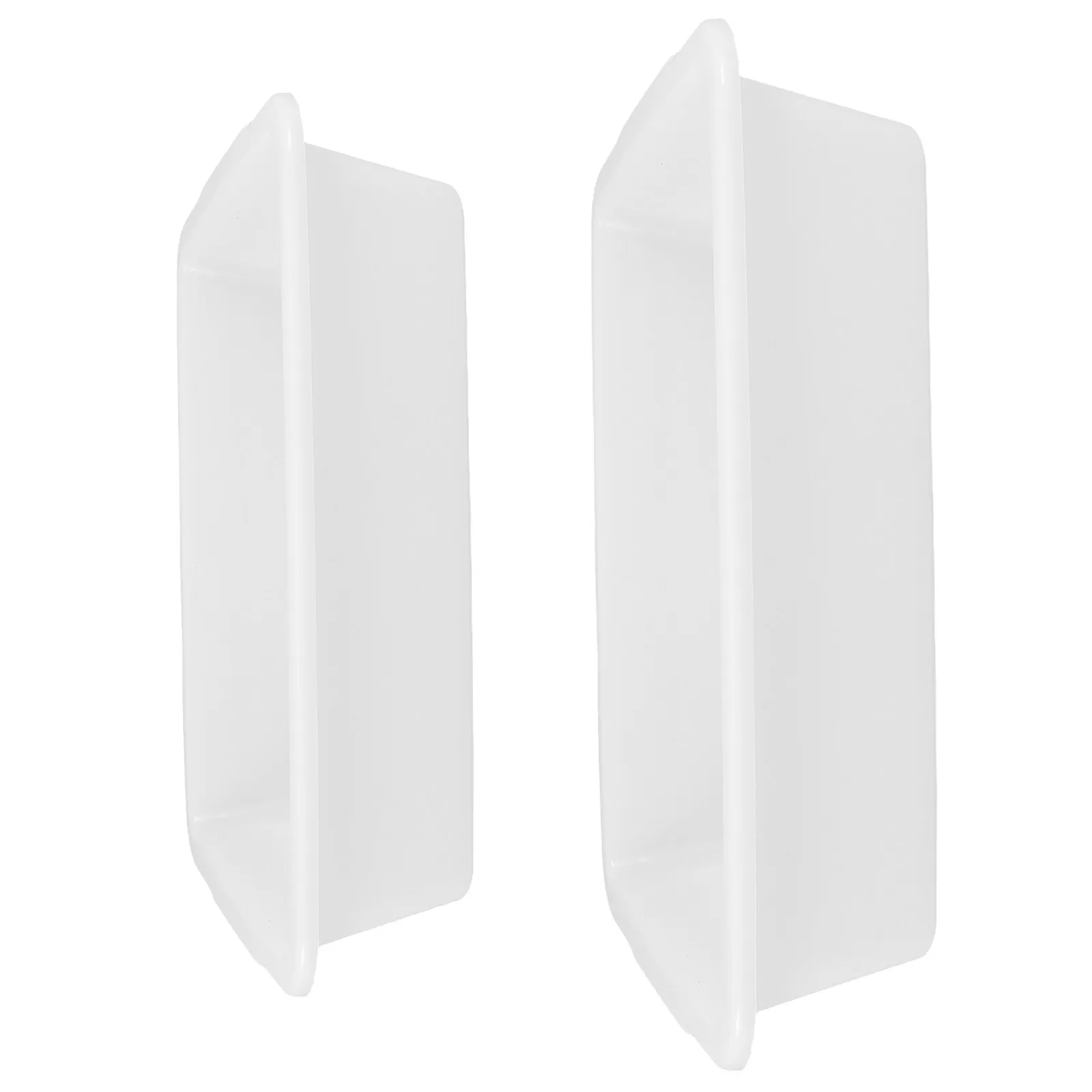2Pcs Lab Containment Tray High Sided Plastic Spill Tray for Chemical Reagent Storage Teaching Lab Sample Prep Laboratory Trays