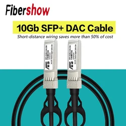 10G SFP+ Direct Attach Passive Copper Cables DAC Cable Direct Attach Passive Cable 0.5-10M for Cisco Huawei MikroTik Switch