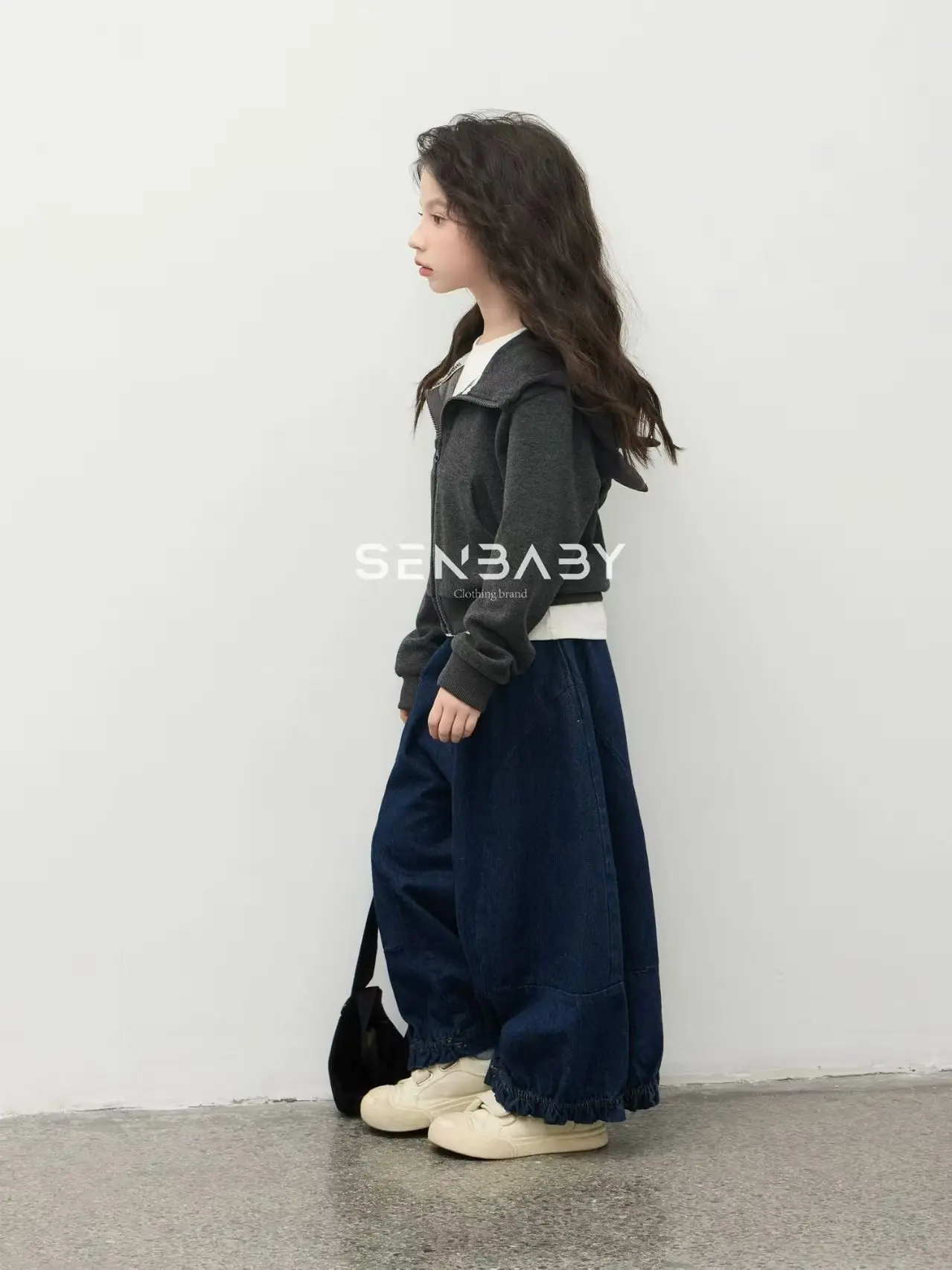 Girls' Personalized Jacket 2026 Autumn New Korean Version Trendy Children's Short Style Little Devil Ear Top Jacket 5
