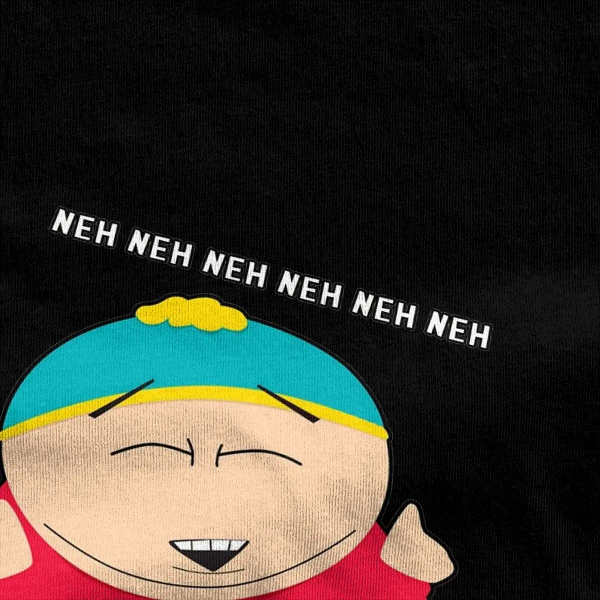 Oversized T Shirt Southparks Eric Cartman Neh Neh Ha Ha 100% Cotton T-Shirts Trending Tshirt for Man Summer Y2K Fun Clothes