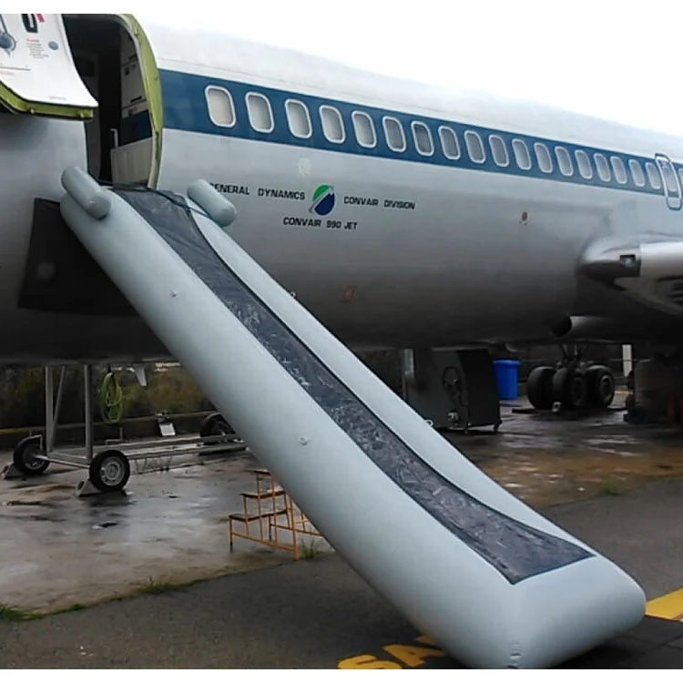 

Commercial inflatable escape slide aircraft emergency airtight equipment
