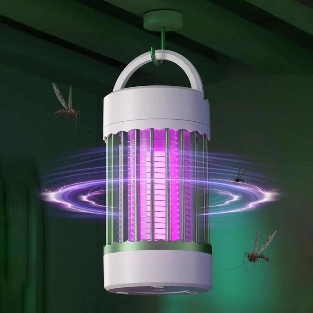 

USB Charging Mosquito Lamp 5V Electric Shock Bug Zapper Mosquito Lamp UV Light For Bedroom Outdoor Camping Anti Mosquito Trap