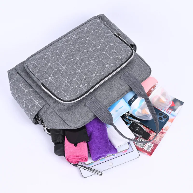 Baby Diaper Bags Large -Capacity Nappy Waterproof Mummy Waterproof Travel For Mom Stroller Maternity Shoulder Fashion Portable