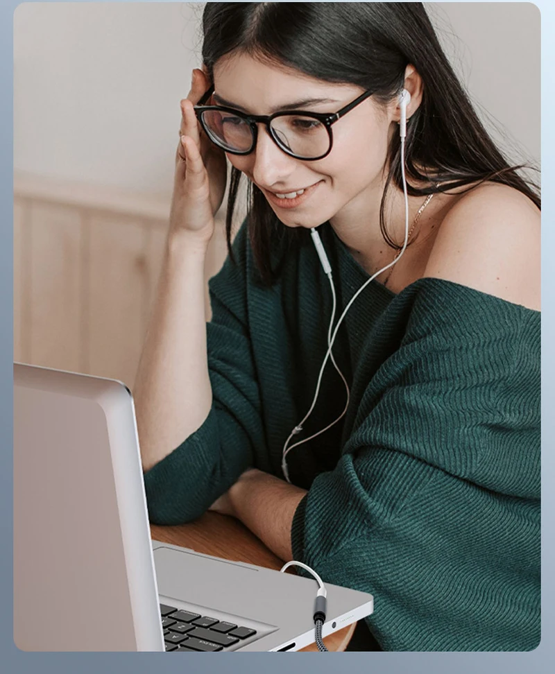 0.5 متر/1 متر/2 متر/3 متر USB ذكر إلى 3.5 مللي متر أنثى الصوت مهايئ الرافعة TRRS جاك المتكلم محول سماعة خارجية ستيريو كارت الصوت 24bit 9 #4