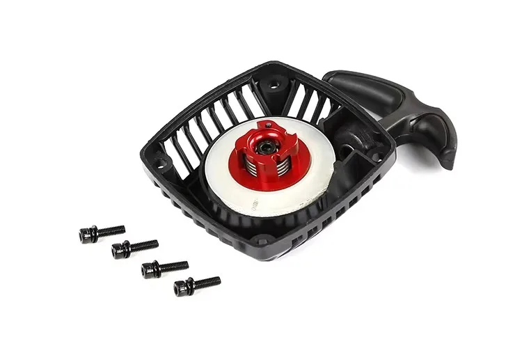 2행정 가솔린 엔진용 금속 코어 풀러 CNC 가공으로 쉽게 시작 가능, LOSI 5IVE-T DBXL ROVAN KM BAJA 5B 5T 호환