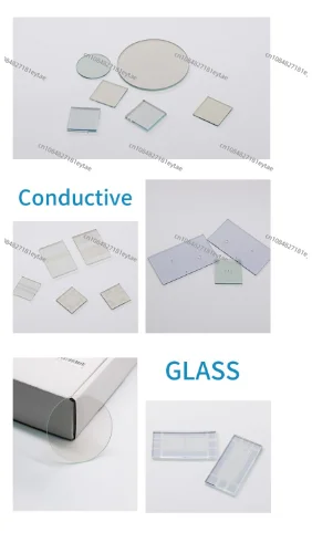 10x10x2.2mm, Less than 17 Ohm/sq, Lab Transparent Conductive Glass Fluorine Doped Tin Oxide (FTO) Coated Glass