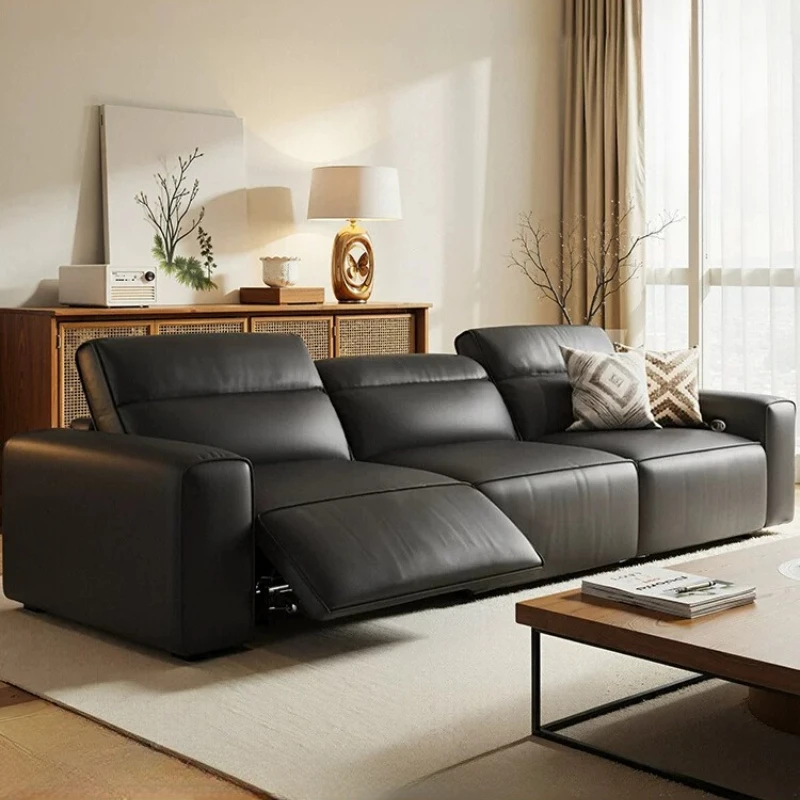 

Adjustable Strong Recliner Sofa Living Room Armrest Lazy Loveseat Hotel Electric Sofa Sleeper Luxury Divano Di Lusso Furniture