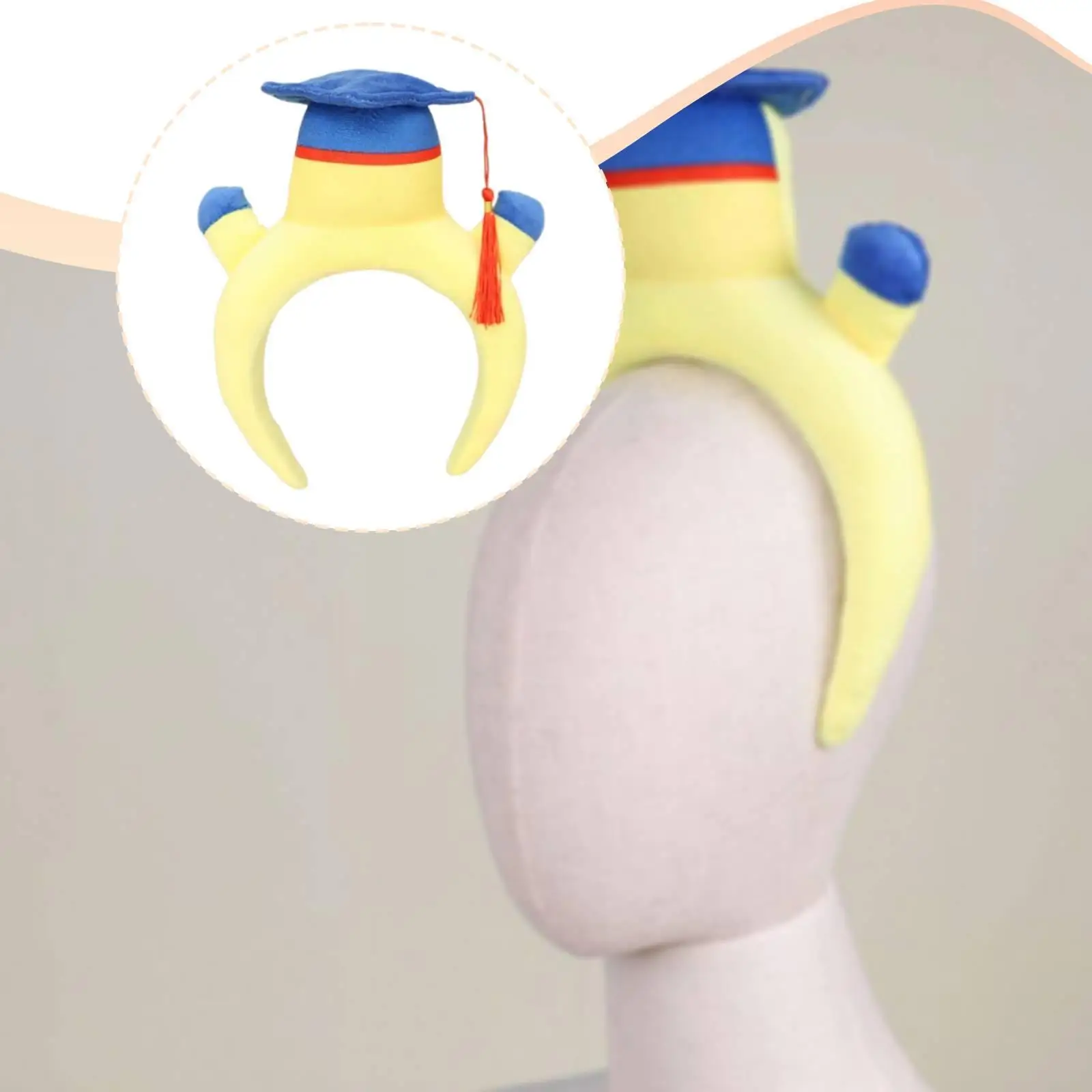 

Graduation Hat Headband Lightweight Hair Accessories Party Supplies Gift