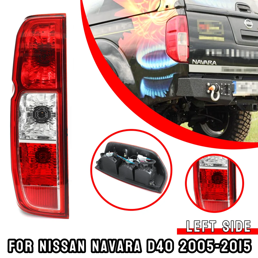 Ensemble de feu arrière de voiture, sans ampoules, pour Nissan Navara D40 2005 – 2015, norme européenne