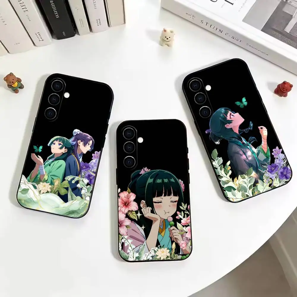 The A-Apothecary Diaries Maomao  Phone Case For Samsung Galaxy A73, A72,A70,A53,A52,A51,Soft Silicone Black Cover