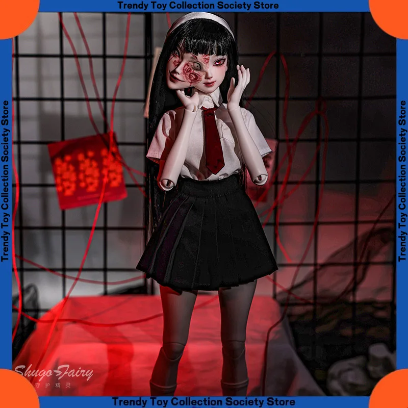 

Shugafairy'S Official Bjd/ Sd4/4/4-Point Fujiang Nano Double-Faced Human Ghost Gemsd Figurine Collectible