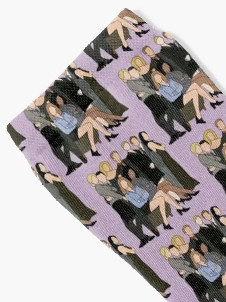 ally mcbeal cast Socks designer brand colored men cotton high quality New year's Woman Socks Men's